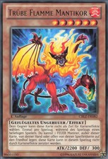 YuGiOh Trübe Flamme Mantikor CBLZ-DE082 Rare NM 1st