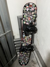 Nitro Snowboard Sticker Bombed