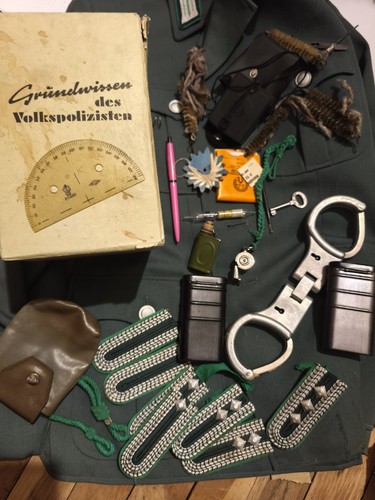 Konvolut der volkspolizei - konvolut, mit