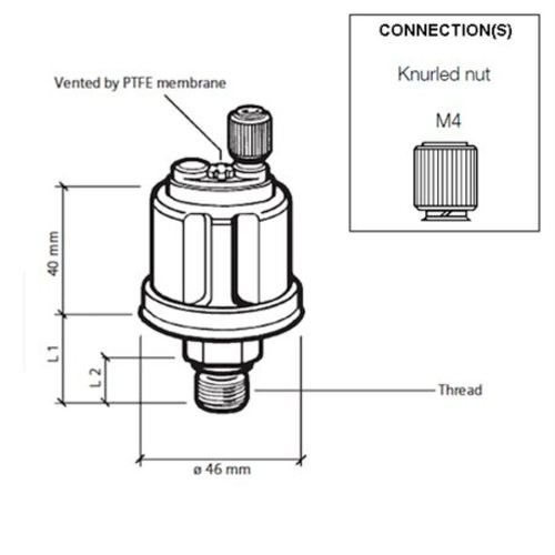 Veratron vdo öldruck sensor - veratron,