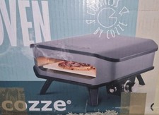 COZZE 13" Zoll Pizza-Gas-Ofen Profi tragbar inkl. Regler/ Pizzastein