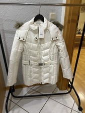 Weiße Daunen Winterjacke
