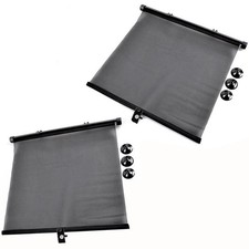 2x Auto Sonnenrollo Set