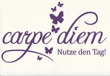 Wandtattoo Wandaufkleber Carpe