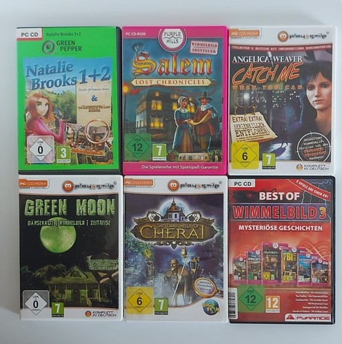 Spiele wimmelbild - 6x,