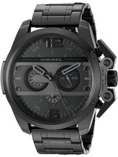 Diesel Herren Analog Quarz Uhr DZ 4362 -  Edelstahl Armband - gepflegter Zustand