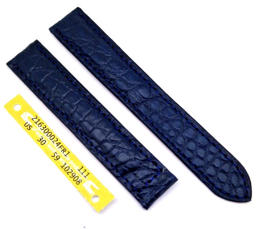 Uhrenarmband 18mm blau - , passend
