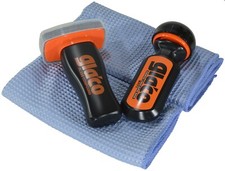 Soft99 Scheibenversieglung + Politur + Tücher Glasversiegelungs Set Ultra Glaco