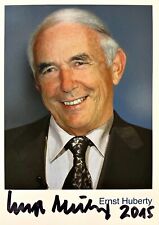 Autogramm Ernst Huberty Mister Sportschau ARD Moderator SAT 1 handsigniert xyz