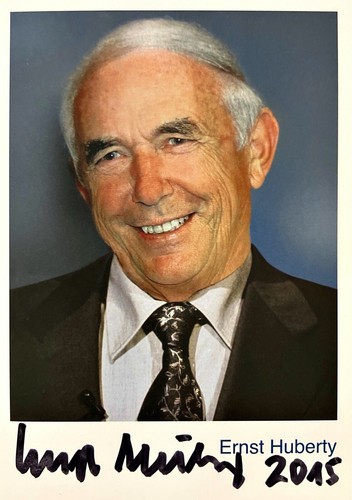 Autogramm ernst huberty mister - ernst,