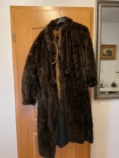 Echter Nerz Pelzmantel mit Nerz Stola