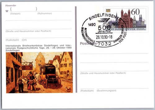 Sonderstempel sindelfingen - sonderstempel,