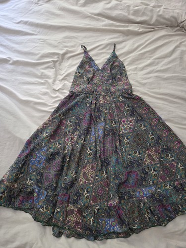 Damen trägerkleid midi - damen, l