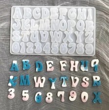 Silikonform Alphabet