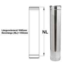 Ofenrohr DW 150mm Längenelement 1m Ofenrohr Doppelwand isoliert Kaminrohr rohr