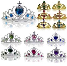 Kinder Mädchen Prinzessin Diadem Kopfschmuck Karneval Fasching Krone Tiara Elfe
