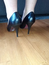 Buffalo London High Heel Schwarz Gr 39 Getragen