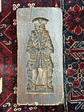 Antike Holz-Backform / Springerleform von 1739 – handgeschnitzt