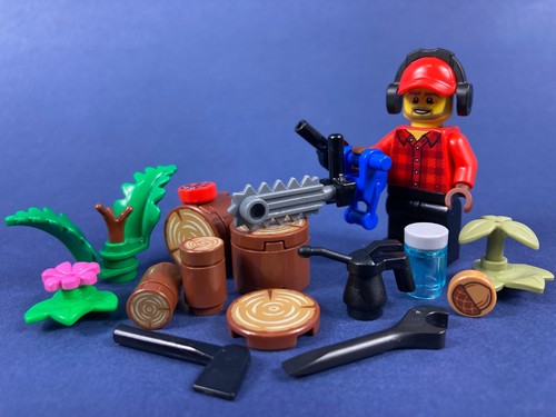 Lego holzfäller lumberjack - lego®,