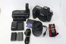 Canon EOS 50D DSLR + Objektiv EF-S 18-55mm IS + Batteriegriff und mehr...