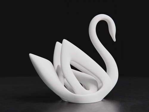 Minimalistische schwan - minimalistische,
