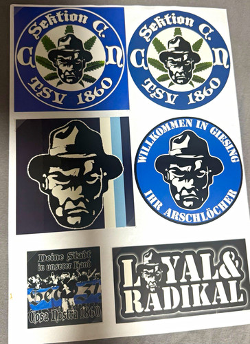Ultras aufkleber 1860 - ultras, münchen