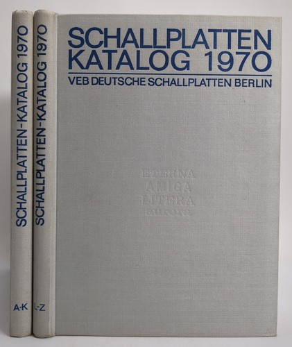 Buch schallplatten katalog - buch:, schallplatten-katalog