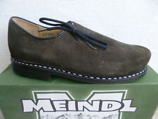 Meindl Herren Trachtenschuhe Haferlschuhe oliv loden altschwarz Leder Neu!!