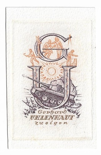 Hugo schmdit exlibris für - exlibris,
