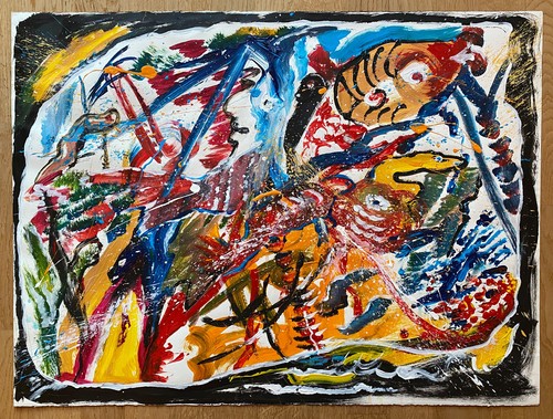 Moderne kunst abstraktes - moderne, kunst.