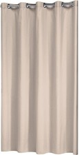 Textil Duschvorhang Coloris Farbe Ecru B x H 180 x 200 cm