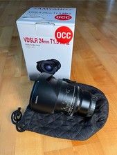 Samyang | VDSLR 24mm T1.5 MK2 Cine Lens mit OVP - Micro Four Thirds, MFT Mount