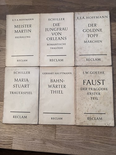 Reclam hefte literatur - 6, reclam-hefte