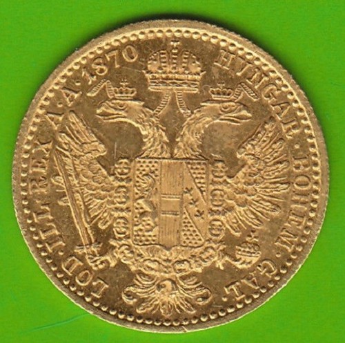 Münze gold österreich dukat - gold,