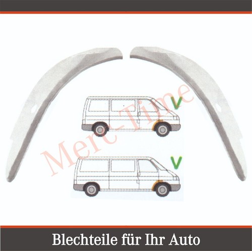 Radlauf kotflügel vorne paar - vorne,