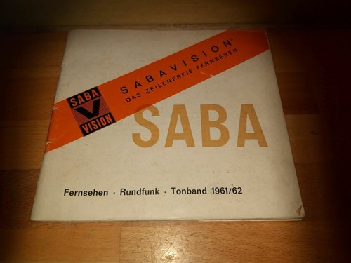 Saba sabavision fernsehen - saba,