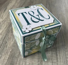 Brautpaar Hochzeitsgeschenk Explosionsbox Standesamt Stampin’Up herzen (2)