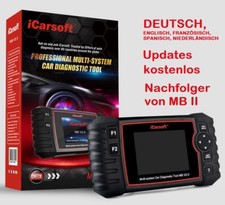 iCarsoft MB V2.0 II Tiefendiagnosegerät für Mercedes Sprinter Smart + Support