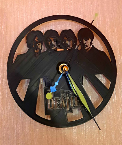 The beatles wanduhr rund - the,