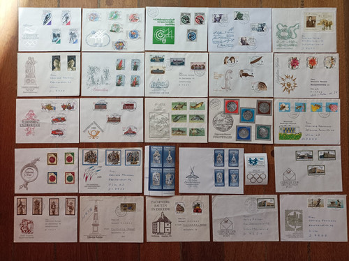 Ersttagsbriefe sammlung - ersttagsbriefe,