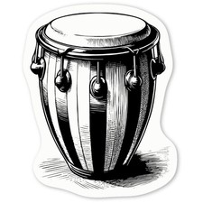 Aufkleber Sticker "Bongo