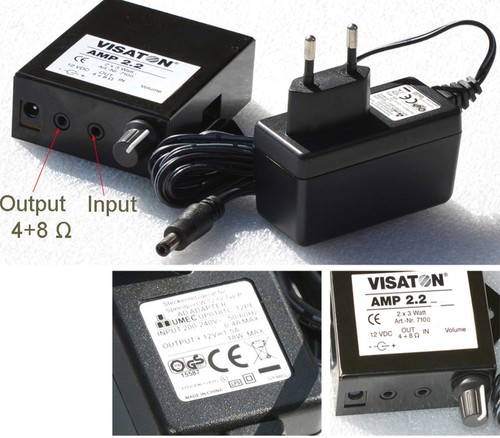 Stereo kleiner - 3w,