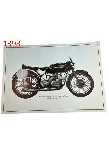 Poster plakat bmw kompressor - plakat,