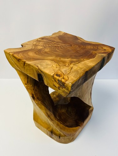 Quadratischer gedrehter teak - gedrehter,