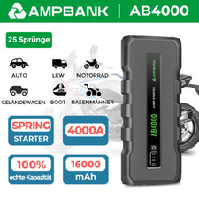 Ampbank 4000A Starthilfe Jump