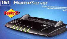 FritzBox Fon Wlan 1&1HomeServer 7320 kompl. mit Zubehör