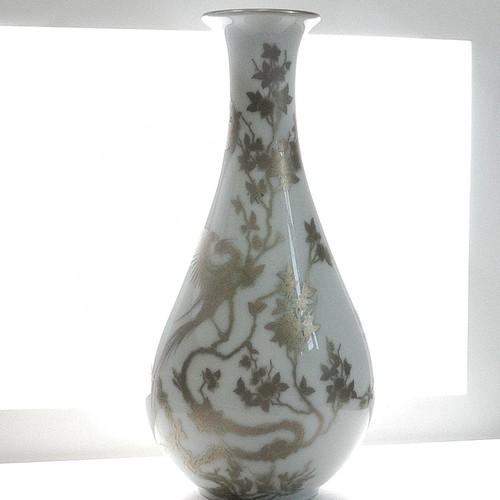 Hutschenreuther paradies vase - hutschenreuther,