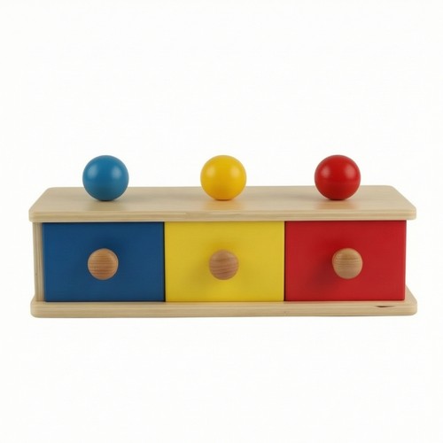 Objektpermanenzbox mit