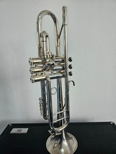 KING SILVER FLAIR Trompete Trumpet Silber Silver USA (Bb) mit Koffer & Mundstück