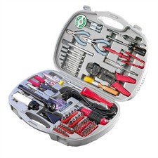 PC-Support Werkzeug-Set Robuster Plastikkoffer 145 Teile